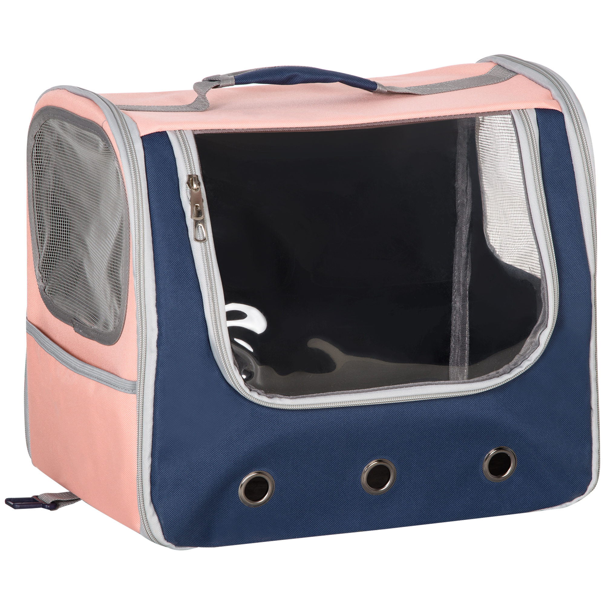 PawHut Rucsac pentru Câini XS, Transportor pentru Animale de Companie, 42x30x36cm, Roșu și Albastru | Aosom Romania PawHut Rucsac pentru Câini XS, Transportor pentru Animale de Companie, 42x30x36cm, Roșu și Albastru | Aosom Romania