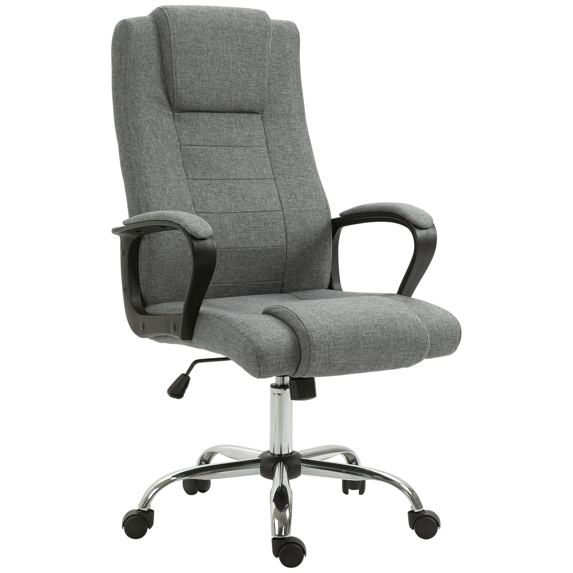 Scaun ergonomic birou, 62x62x110-119cm, gri Vinsetto | Aosom RO Scaun ergonomic birou, 62x62x110-119cm, gri Vinsetto | Aosom RO