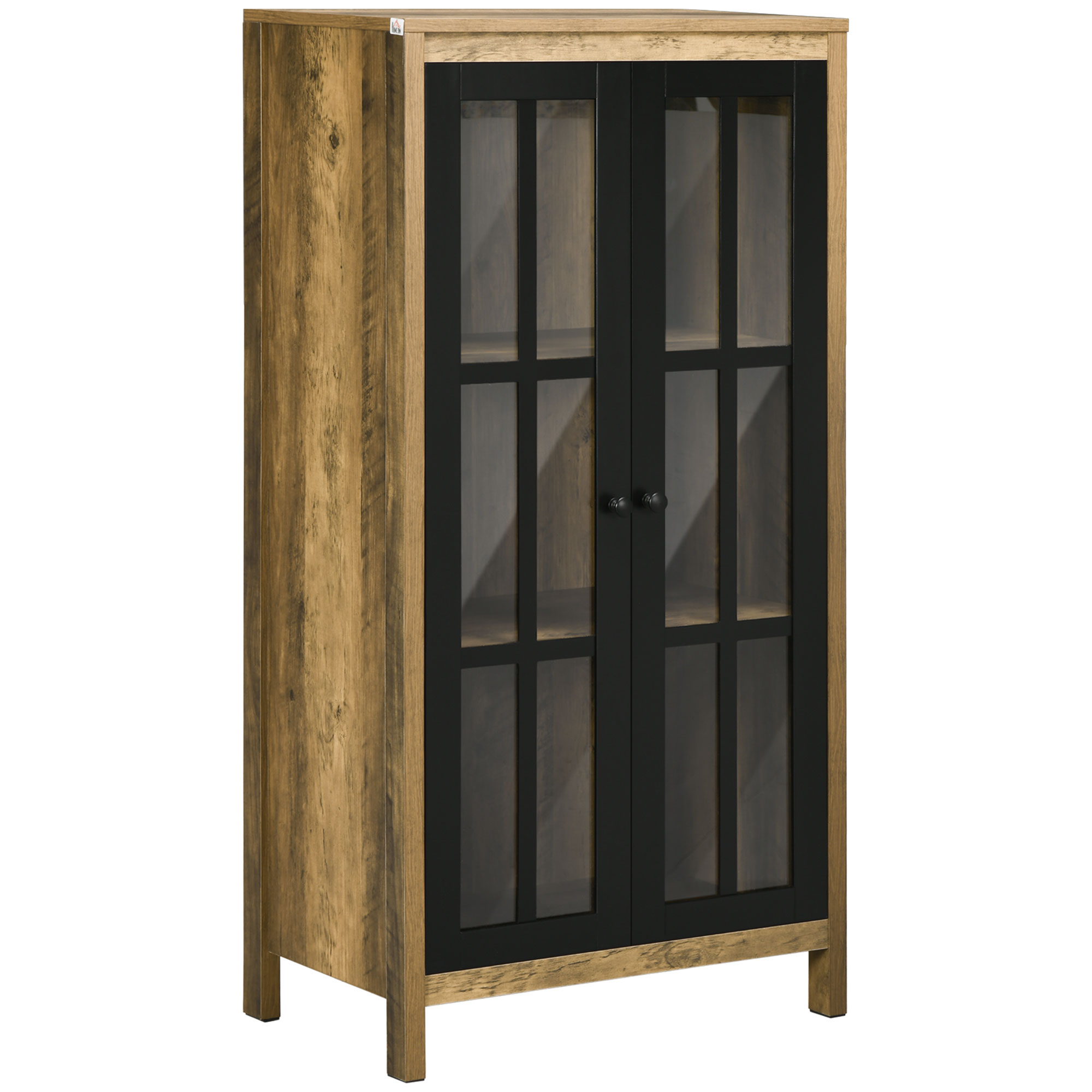 HOMCOM Dulap pentru Bucătărie Modern cu Uși din Sticlă, Ideal pentru Sufragerie și Birou, Design Contemporan, Alb | Aosom Romania HOMCOM Dulap pentru Bucătărie Modern cu Uși din Sticlă, Ideal pentru Sufragerie și Birou, Design Contemporan, Alb | Aosom Romania