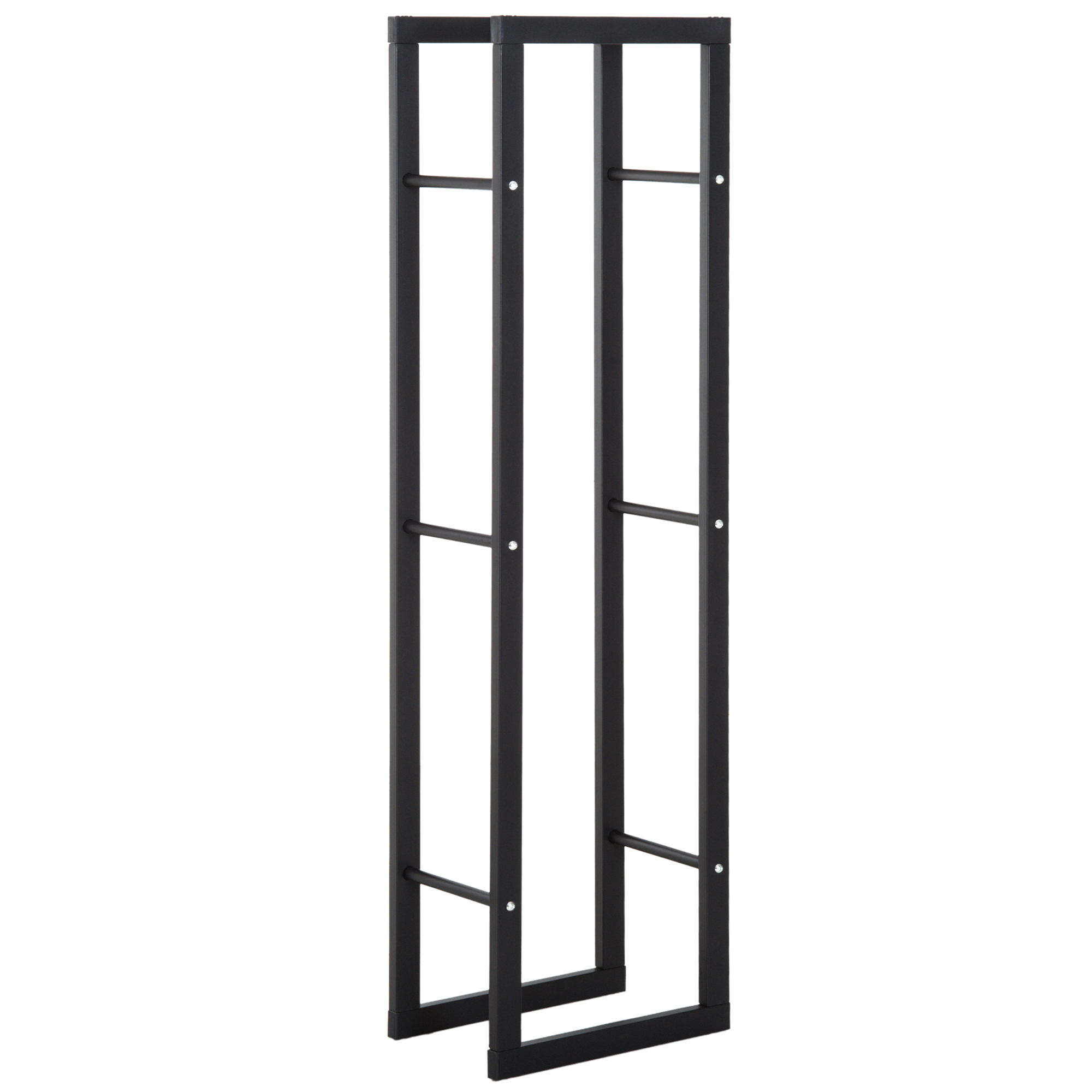 HOMCOM raft stocare lemne, vertical, de interior, 40x25x150cm | AOSOM RO HOMCOM raft stocare lemne, vertical, de interior, 40x25x150cm | AOSOM RO