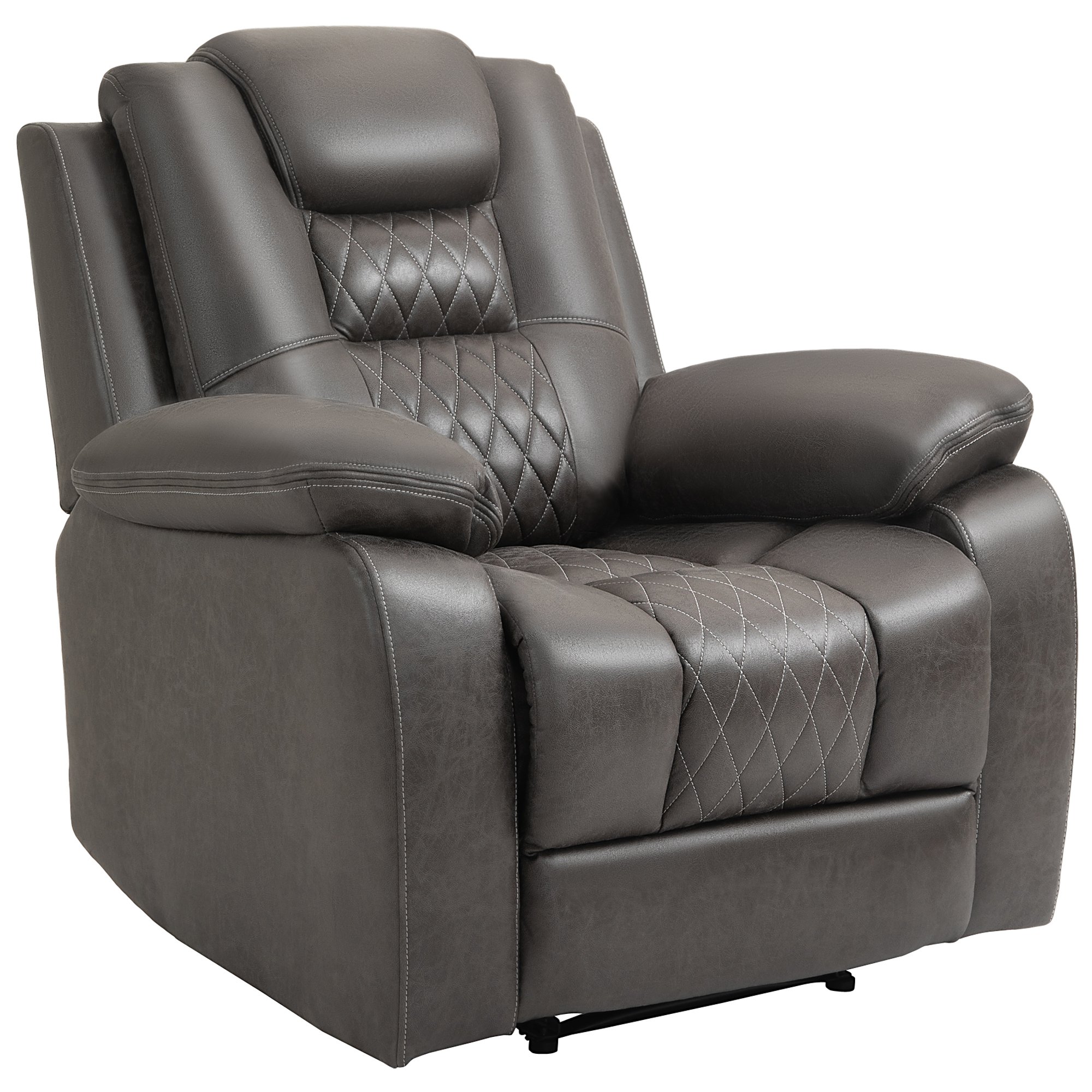 HOMCOM Fotoliu Recliner Maro cu Suport pentru Picioare și Umplutură Suplimentară din Microfibra pentru Relaxare | Aosom Romania HOMCOM Fotoliu Recliner Maro cu Suport pentru Picioare și Umplutură Suplimentară din Microfibra pentru Relaxare | Aosom Romania