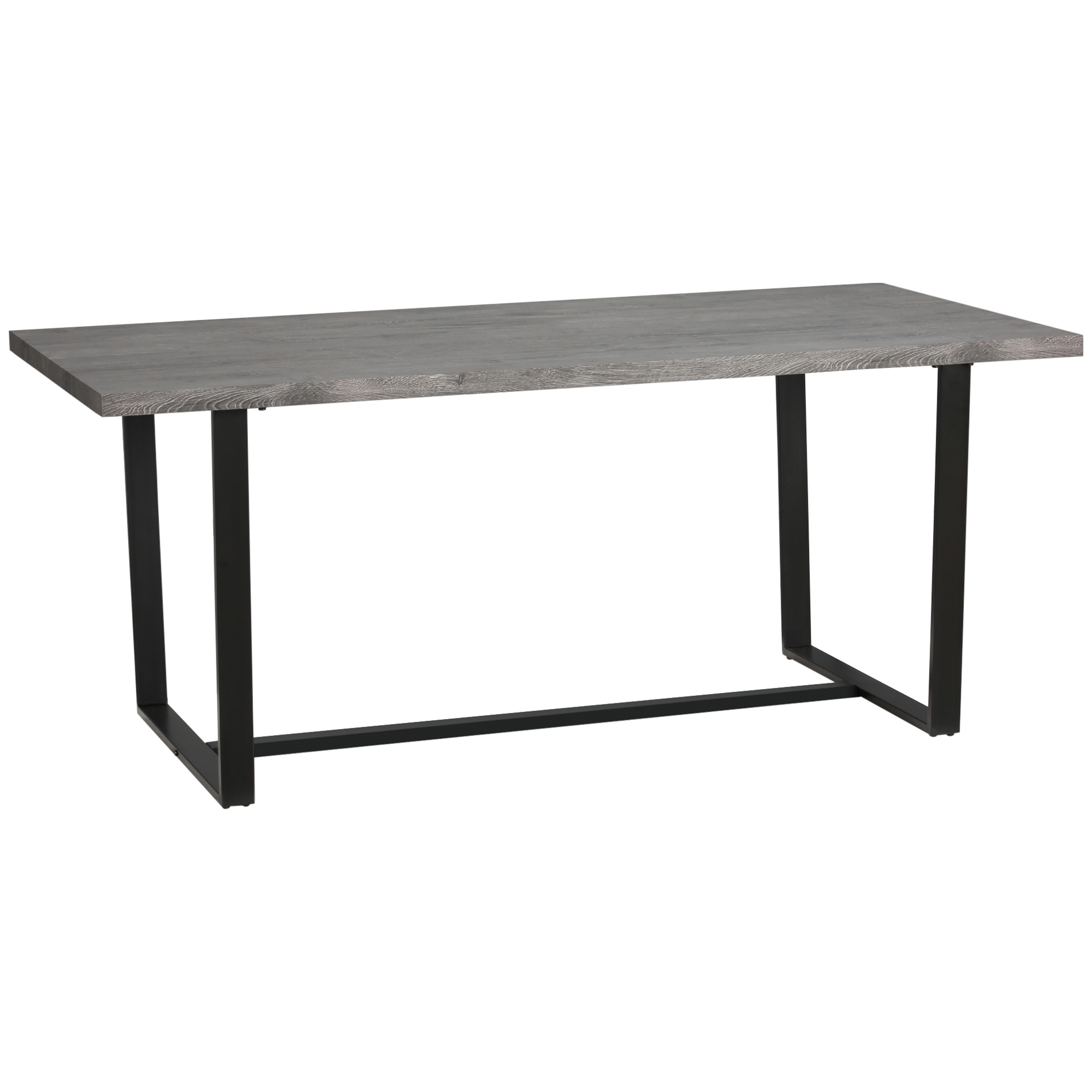 HOMCOM Masă de Sufragerie Dreptunghiulară Stil Industrial pentru 8 Persoane 180x90x75cm | Aosom Romania HOMCOM Masă de Sufragerie Dreptunghiulară Stil Industrial pentru 8 Persoane 180x90x75cm | Aosom Romania