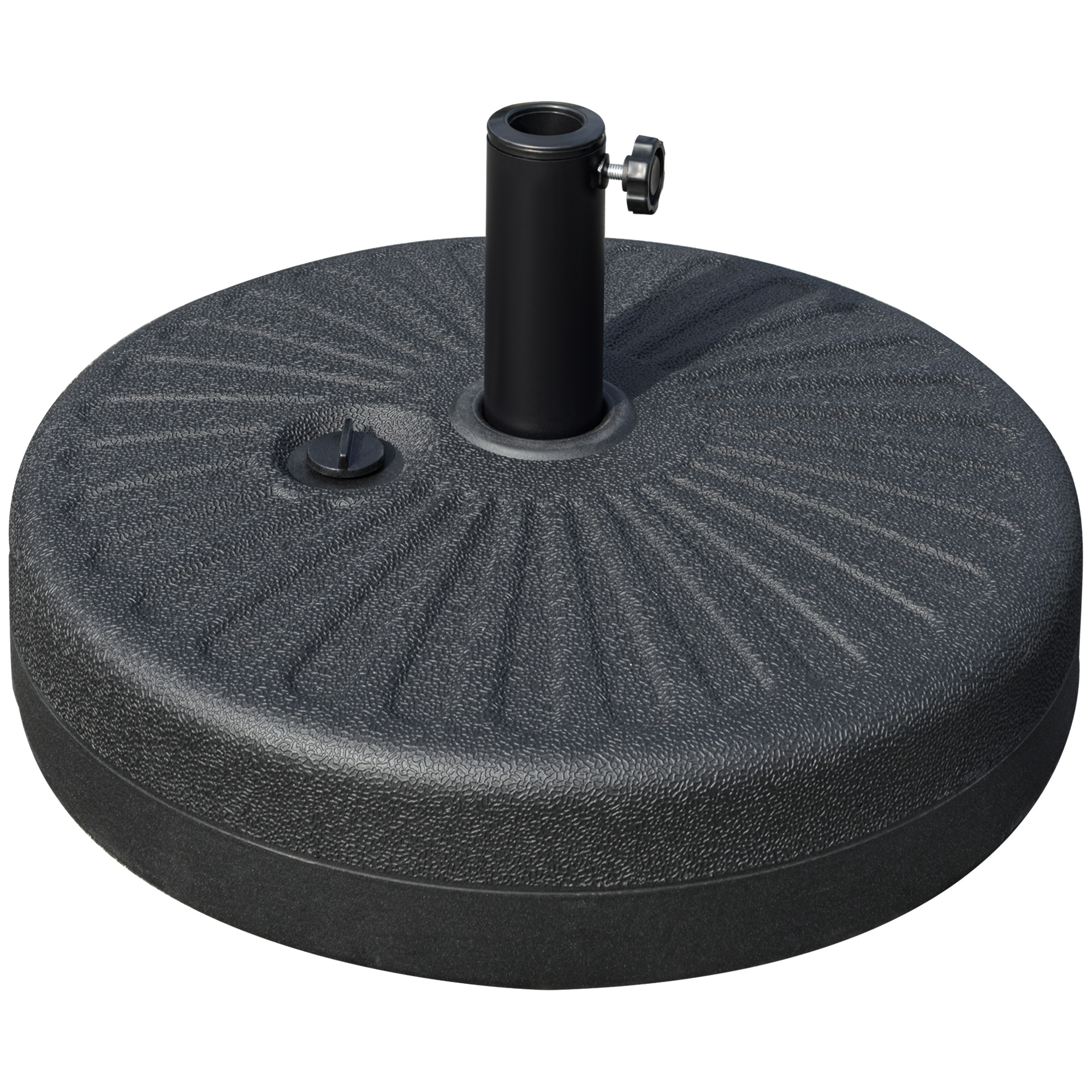 Outsunny Bază Umbrelă Grădină, Compatibil cu Stâlpi Φ3.8/4.8cm, Rezistentă, Negru | Aosom Romania Outsunny Bază Umbrelă Grădină, Compatibil cu Stâlpi Φ3.8/4.8cm, Rezistentă, Negru | Aosom Romania