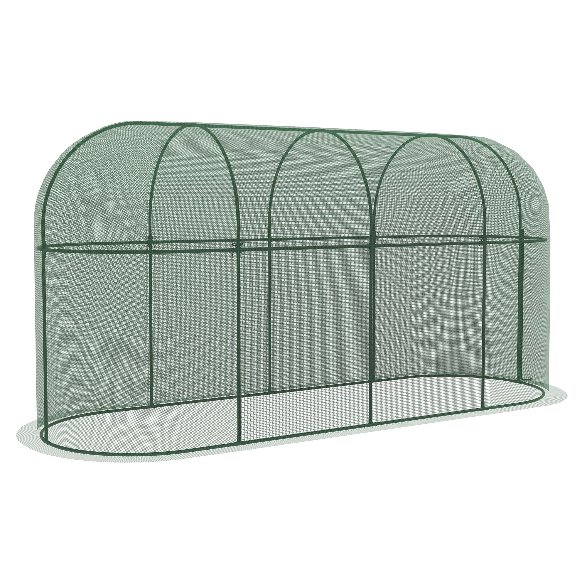 Outsunny Cort de Protecție pentru Plante, cu Ușă cu Fermoar și Țăruși de Fixare, Ideal pentru Grădină, Curte, Gazon, Culoare Verde | Aosom Romania Outsunny Cort de Protecție pentru Plante, cu Ușă cu Fermoar și Țăruși de Fixare, Ideal pentru Grădină, Curte, Gazon, Culoare Verde | Aosom Romania