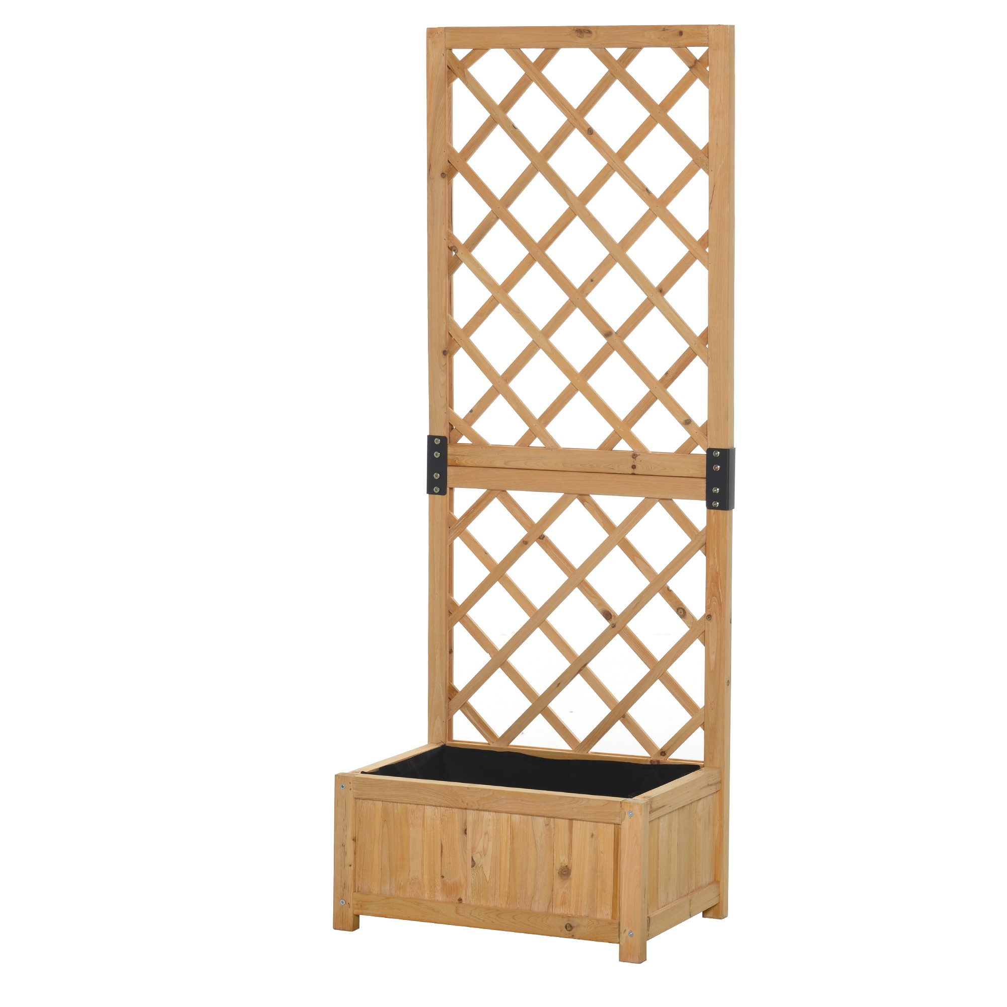 Outsunny Jardiniere din Lemn pentru Flori și Plante Cățărătoare | Grădinărit Urban și Balcon | Aosom Romania Outsunny Jardiniere din Lemn pentru Flori și Plante Cățărătoare | Grădinărit Urban și Balcon | Aosom Romania