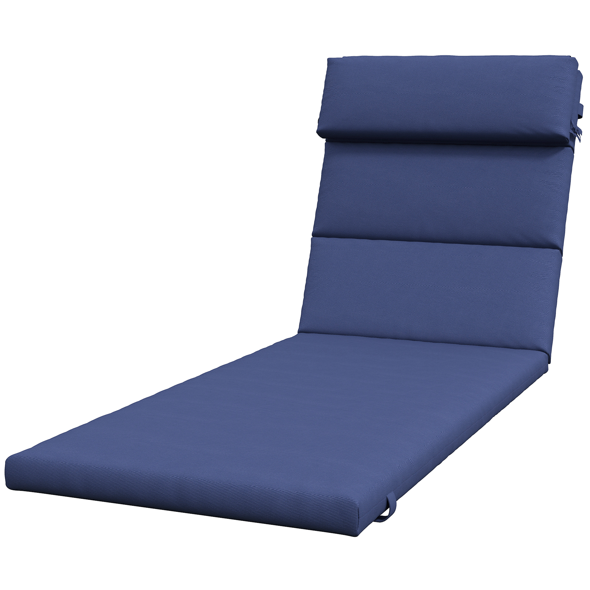 Outsunny Pernă pentru Șezlong de Exterior cu Tetieră și Legături, Confort Maxim în Grădină | Aosom Romania Outsunny Pernă pentru Șezlong de Exterior cu Tetieră și Legături, Confort Maxim în Grădină | Aosom Romania