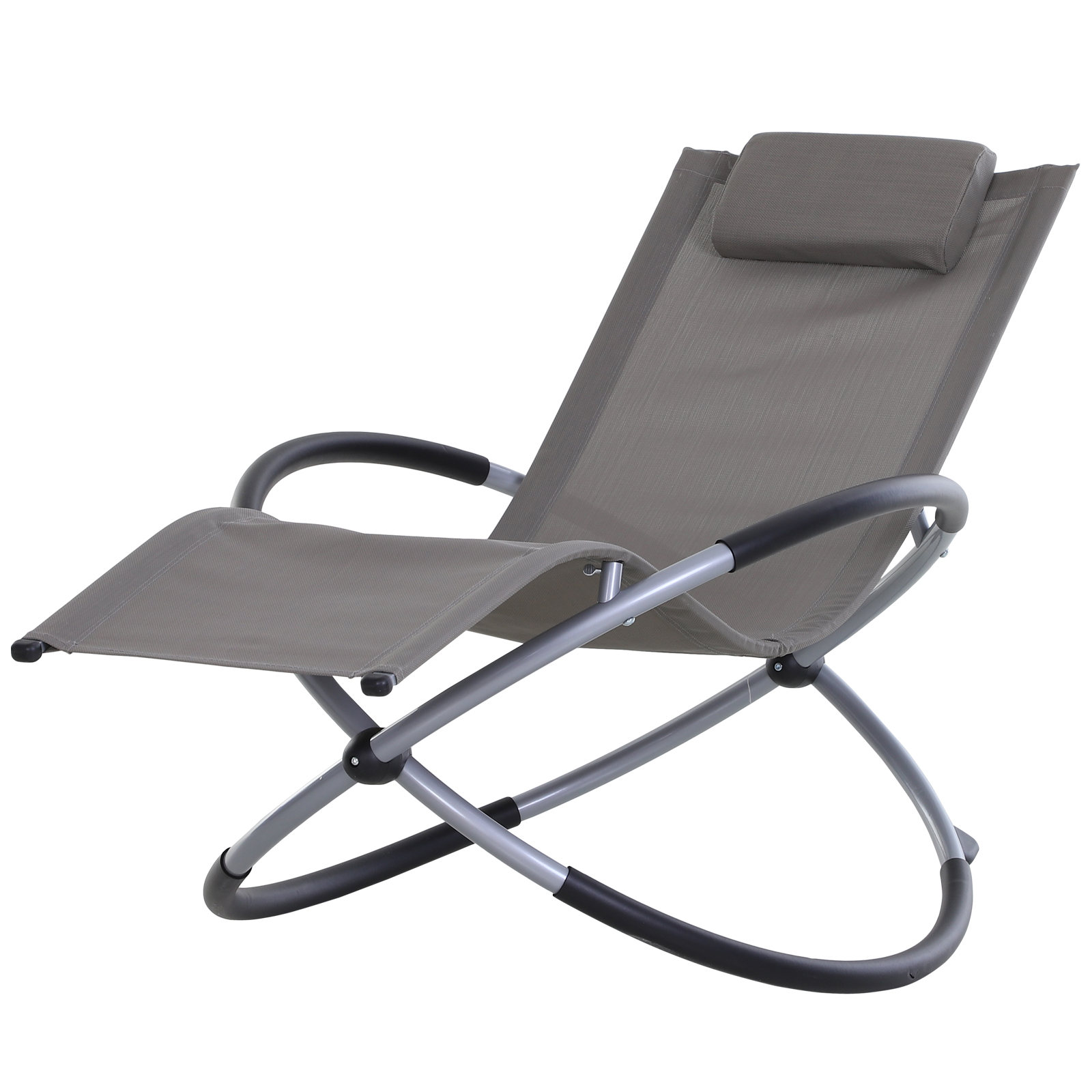 Outsunny Scaun Balansoar Zero-Gravity din Textilen, Design Ergonomic, Confort Superior, Gri, 154x80x84cm | Aosom Romania Outsunny Scaun Balansoar Zero-Gravity din Textilen, Design Ergonomic, Confort Superior, Gri, 154x80x84cm | Aosom Romania