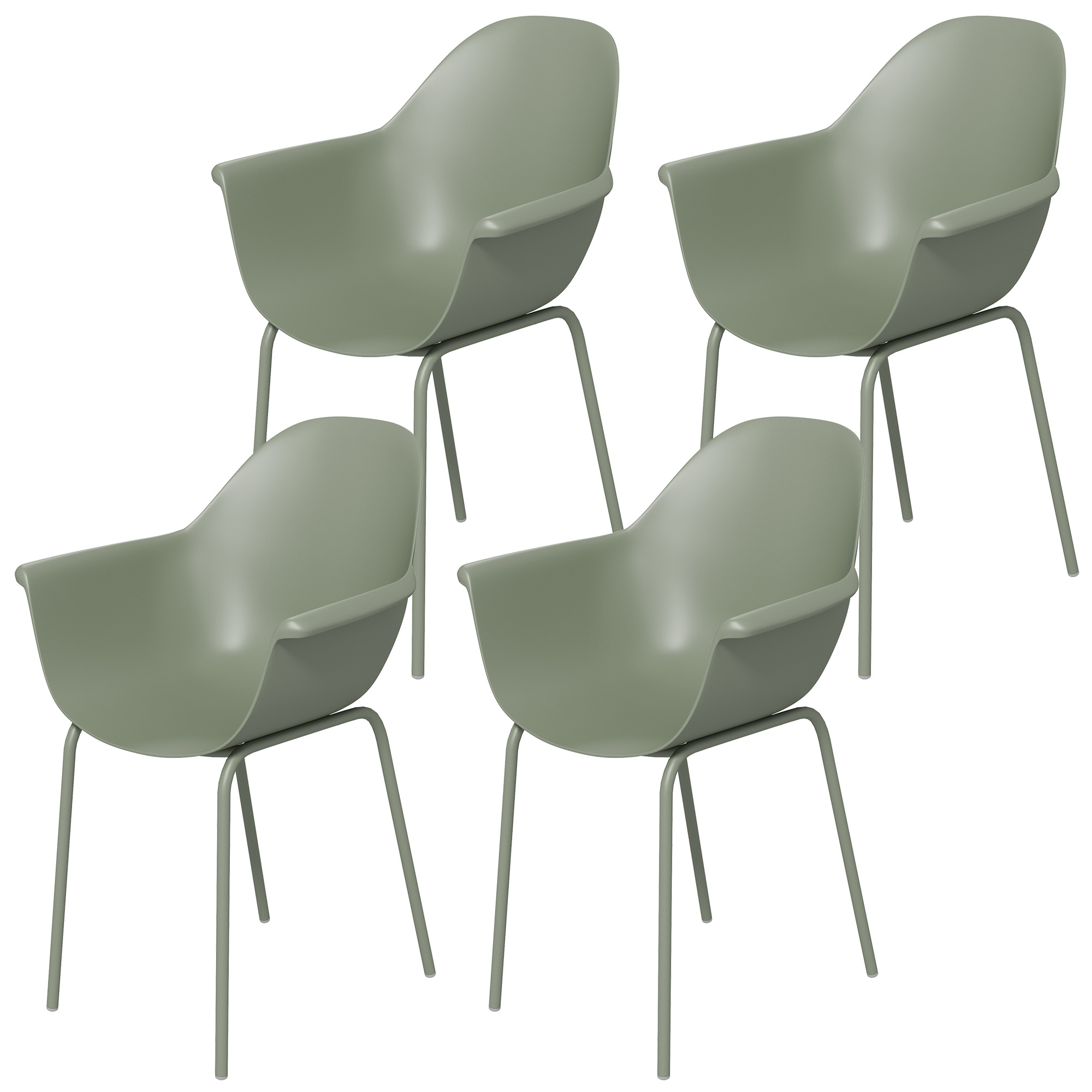 Outsunny Set de 4 Scaune de Grădină Verzi, Stivuibile, cu Spătar Înalt și Cotieră, Cadru din Metal, Ideal pentru Spații Exterioare | Aosom Romania Outsunny Set de 4 Scaune de Grădină Verzi, Stivuibile, cu Spătar Înalt și Cotieră, Cadru din Metal, Ideal pentru Spații Exterioare | Aosom Romania