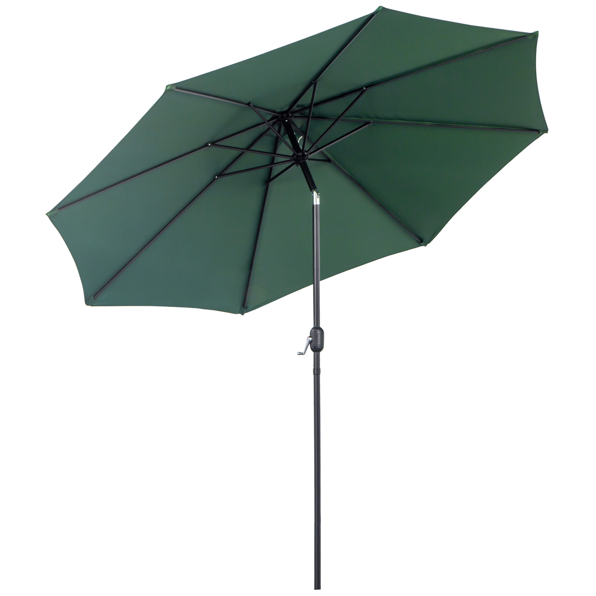 Outsunny Umbrelă de Grădină cu Manivelă și Inclinabilă Φ300x245cm | Aosom Romania Outsunny Umbrelă de Grădină cu Manivelă și Inclinabilă Φ300x245cm | Aosom Romania