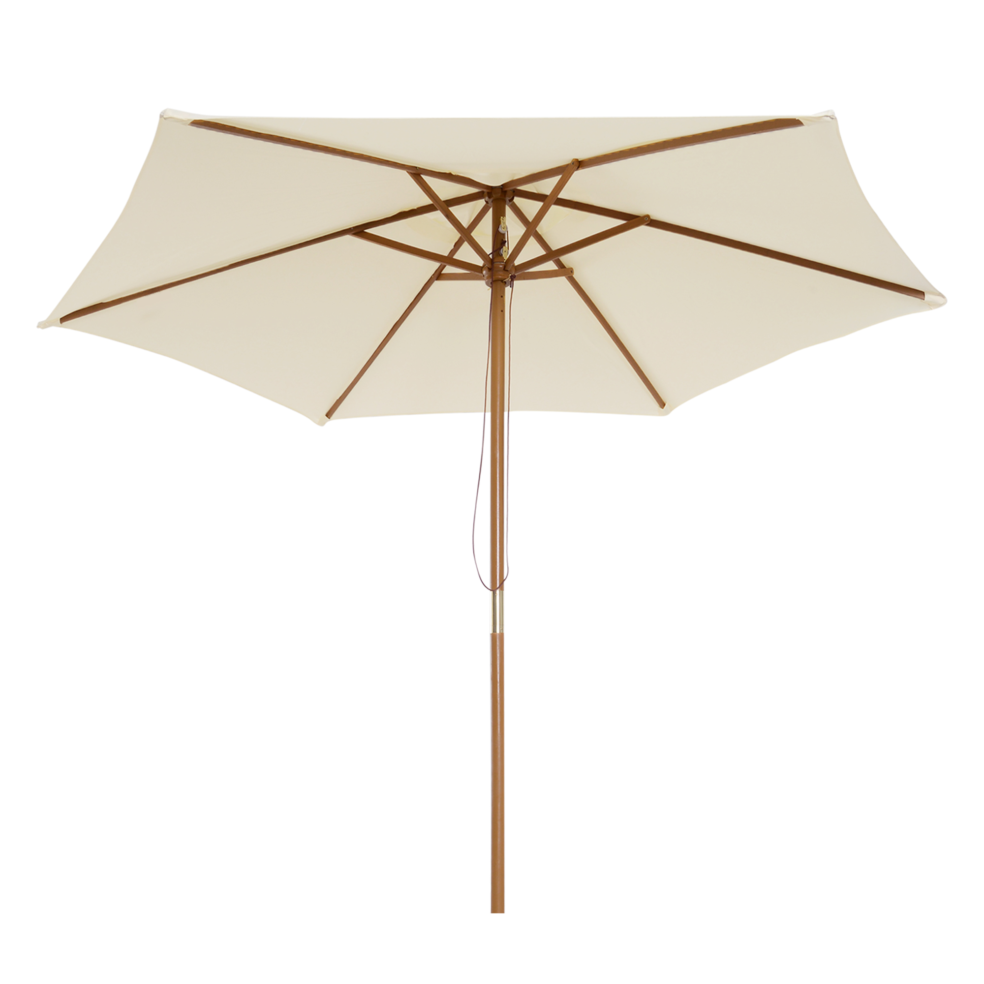 Outsunny Umbrelă de Soare pentru Grădină cu Suport din Lemn, Design Elegant, 2.5x2.5m, Crem, Protecție UV | Aosom Romania Outsunny Umbrelă de Soare pentru Grădină cu Suport din Lemn, Design Elegant, 2.5x2.5m, Crem, Protecție UV | Aosom Romania