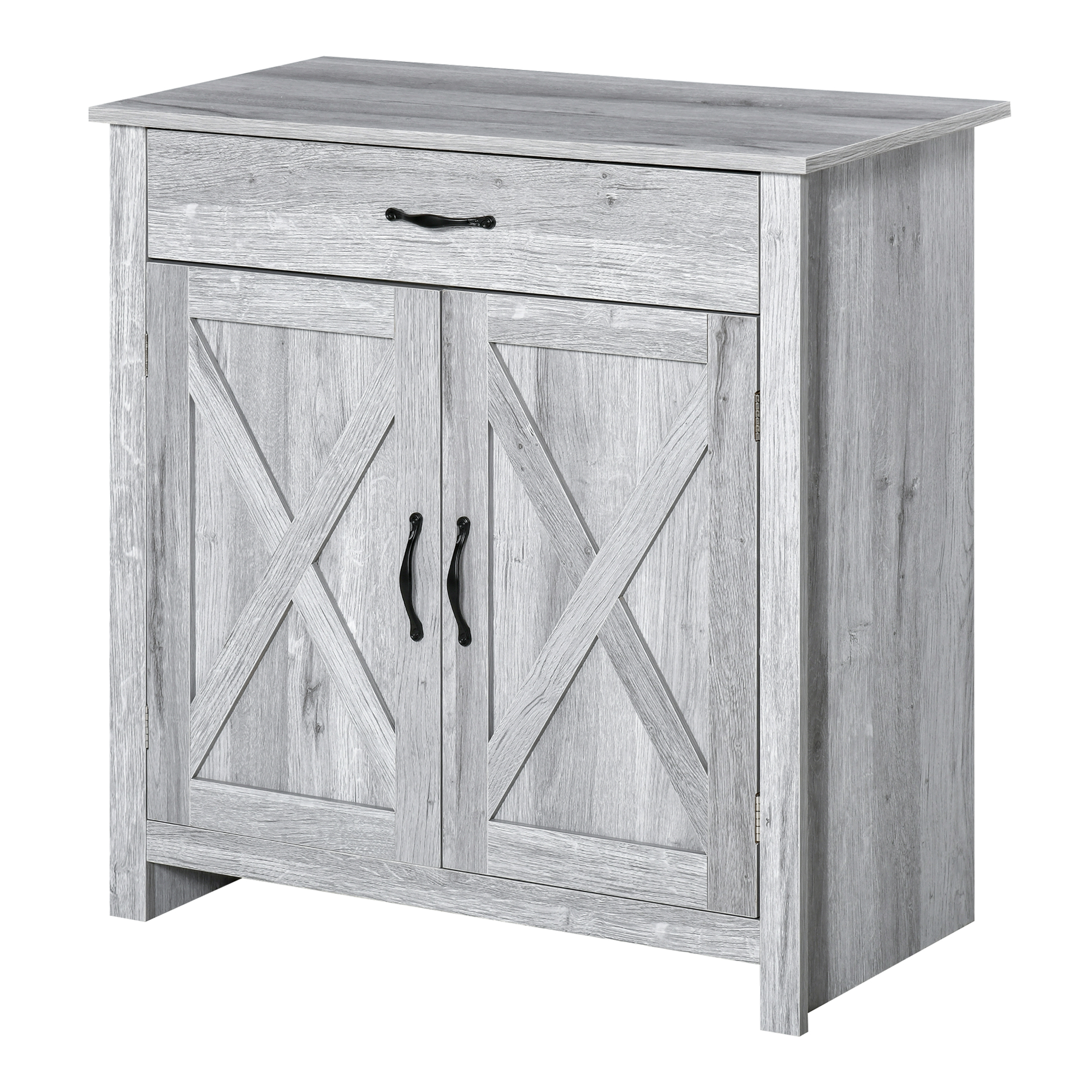 HOMCOM Bufet de Bucatarie Stil Country, Mobilier Multifunctional HOMCOM Bufet de Bucatarie Stil Country, Mobilier Multifunctional
