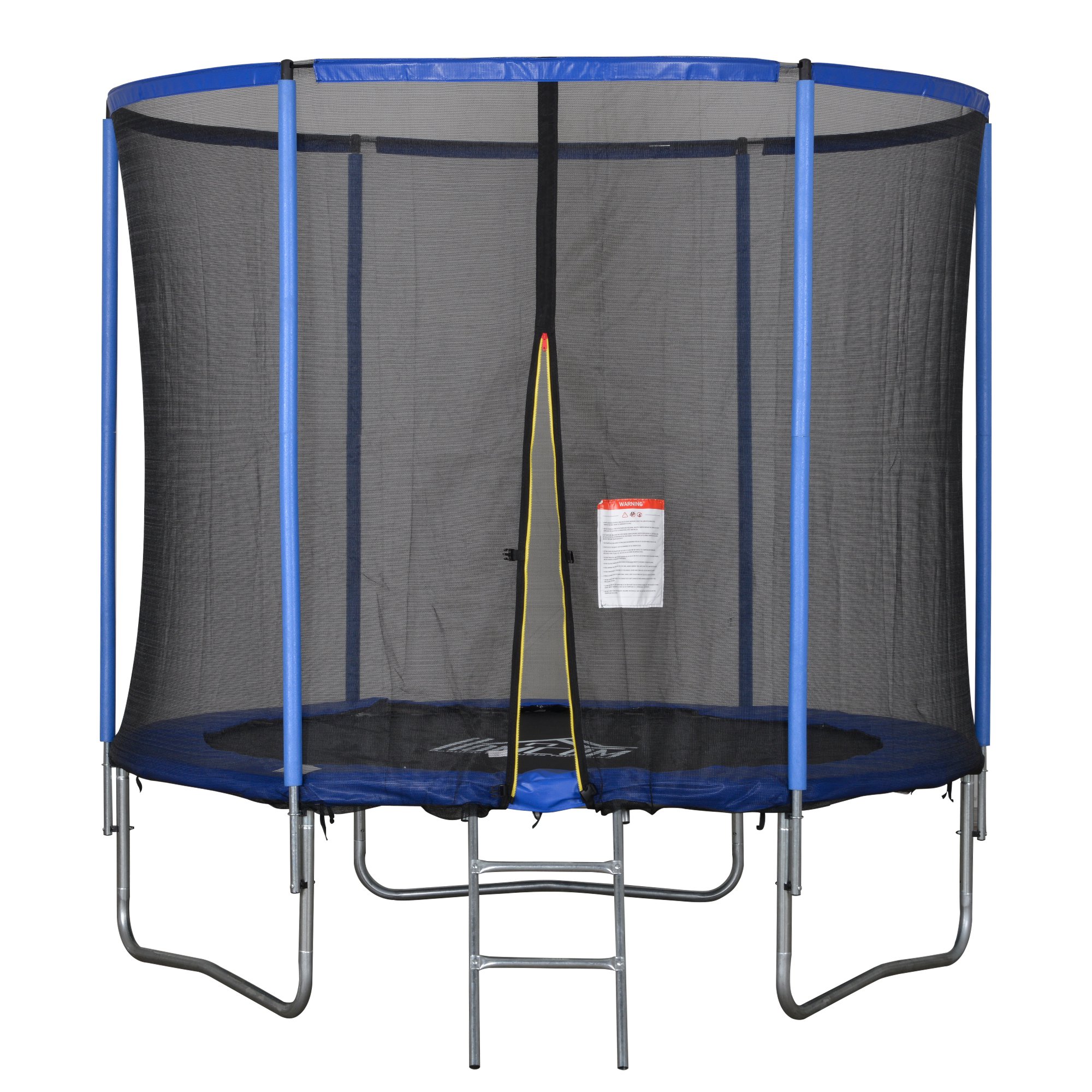 HOMCOM Trambulină Elastică Φ244cm cu Plasă de Siguranță pentru Copii și Adulți | Aosom Romania HOMCOM Trambulină Elastică Φ244cm cu Plasă de Siguranță pentru Copii și Adulți | Aosom Romania