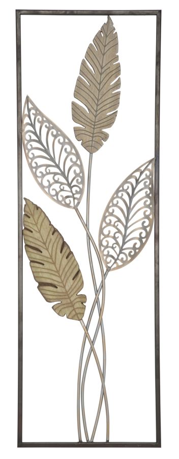 Mauro Ferretti Decoratiune de perete din lemn, frunze-A- CM 30,5X1,90X91 Mauro Ferretti Decoratiune de perete din lemn, frunze-A- CM 30,5X1,90X91