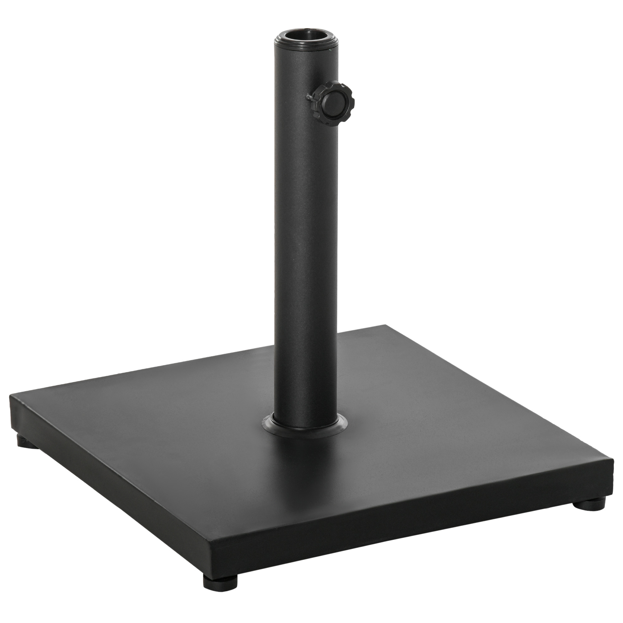 Outsunny Bază Umbrelă 13.3kg, Ciment, Postament Lucios pentru Umbrelă Grădină, Negru | Aosom Romania Outsunny Bază Umbrelă 13.3kg, Ciment, Postament Lucios pentru Umbrelă Grădină, Negru | Aosom Romania