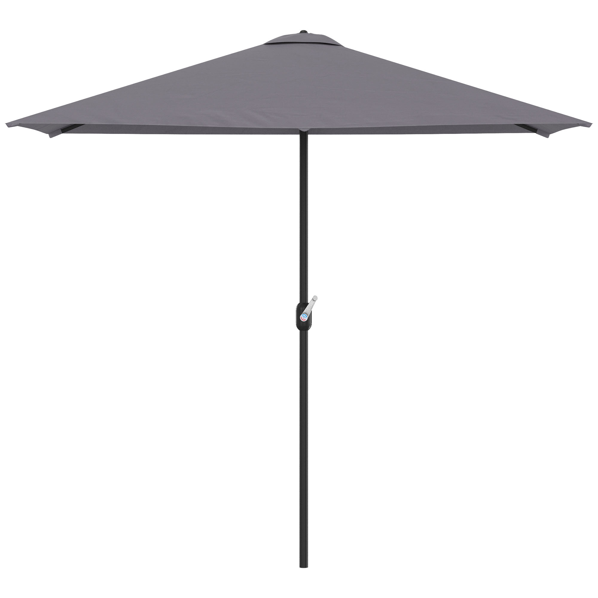 Outsunny Copertină de Perete Semicirculară Gri, cu Manivelă, Design Spațiu-Eficient pentru Terasă și Grădină, Φ270x245cm | Aosom Romania Outsunny Copertină de Perete Semicirculară Gri, cu Manivelă, Design Spațiu-Eficient pentru Terasă și Grădină, Φ270x245cm | Aosom Romania