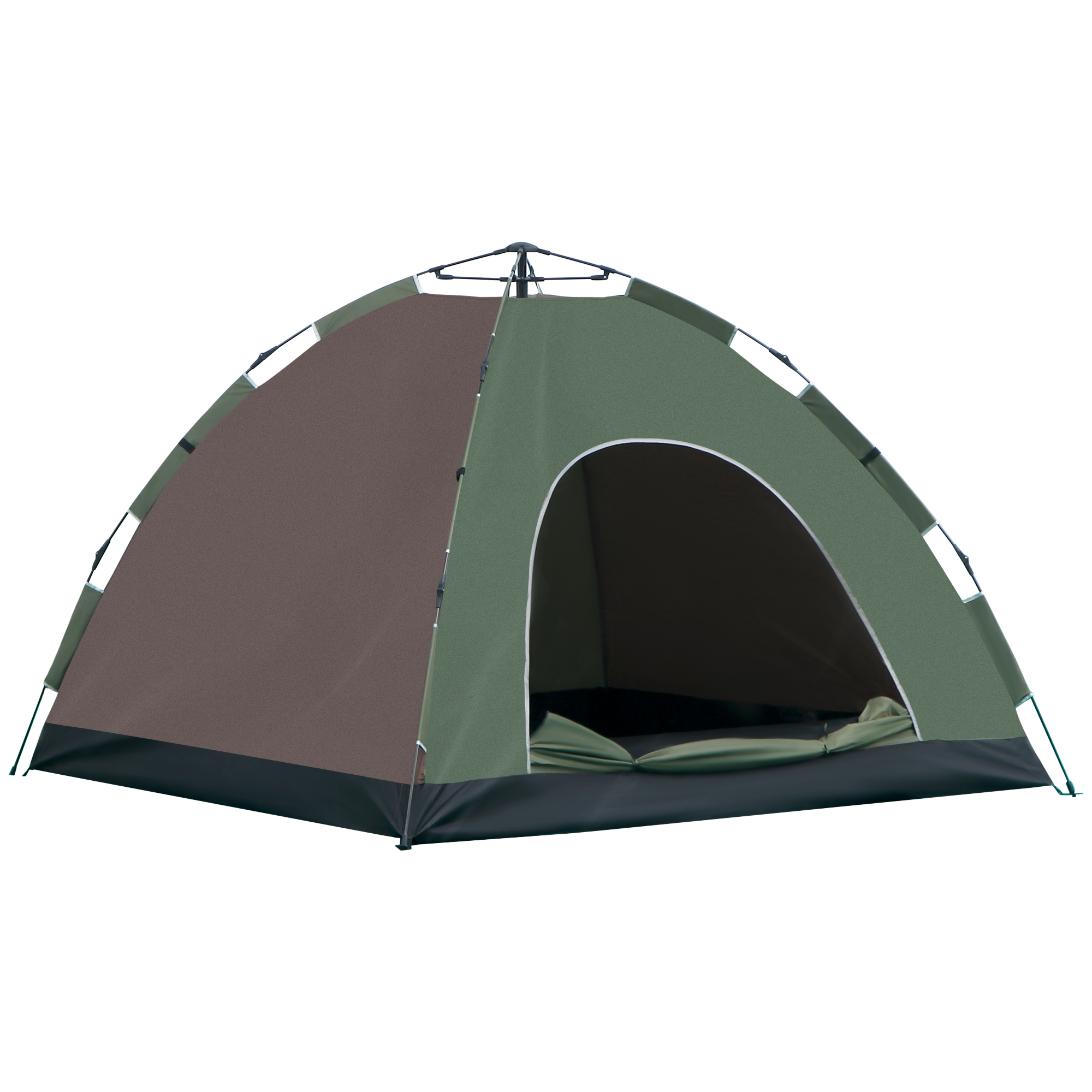 Outsunny Cort Pop-Up Camping 4 Persoane Geantă Transport 210x210x135cm | Aosom Romania Outsunny Cort Pop-Up Camping 4 Persoane Geantă Transport 210x210x135cm | Aosom Romania