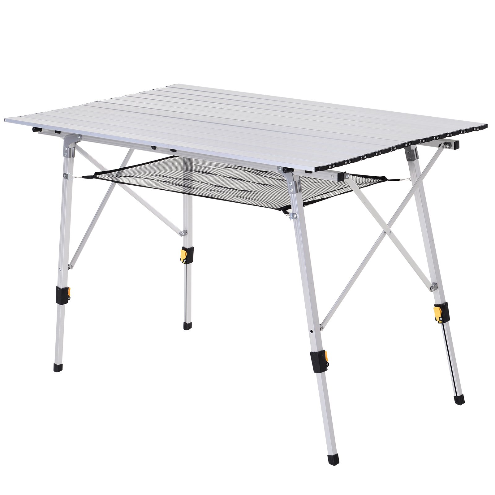 Outsunny Masă de Picnic Portabilă, Pliabilă, Ușoară, din Aluminiu cu Husă de Transport, 120x70 cm | Aosom Romania Outsunny Masă de Picnic Portabilă, Pliabilă, Ușoară, din Aluminiu cu Husă de Transport, 120x70 cm | Aosom Romania