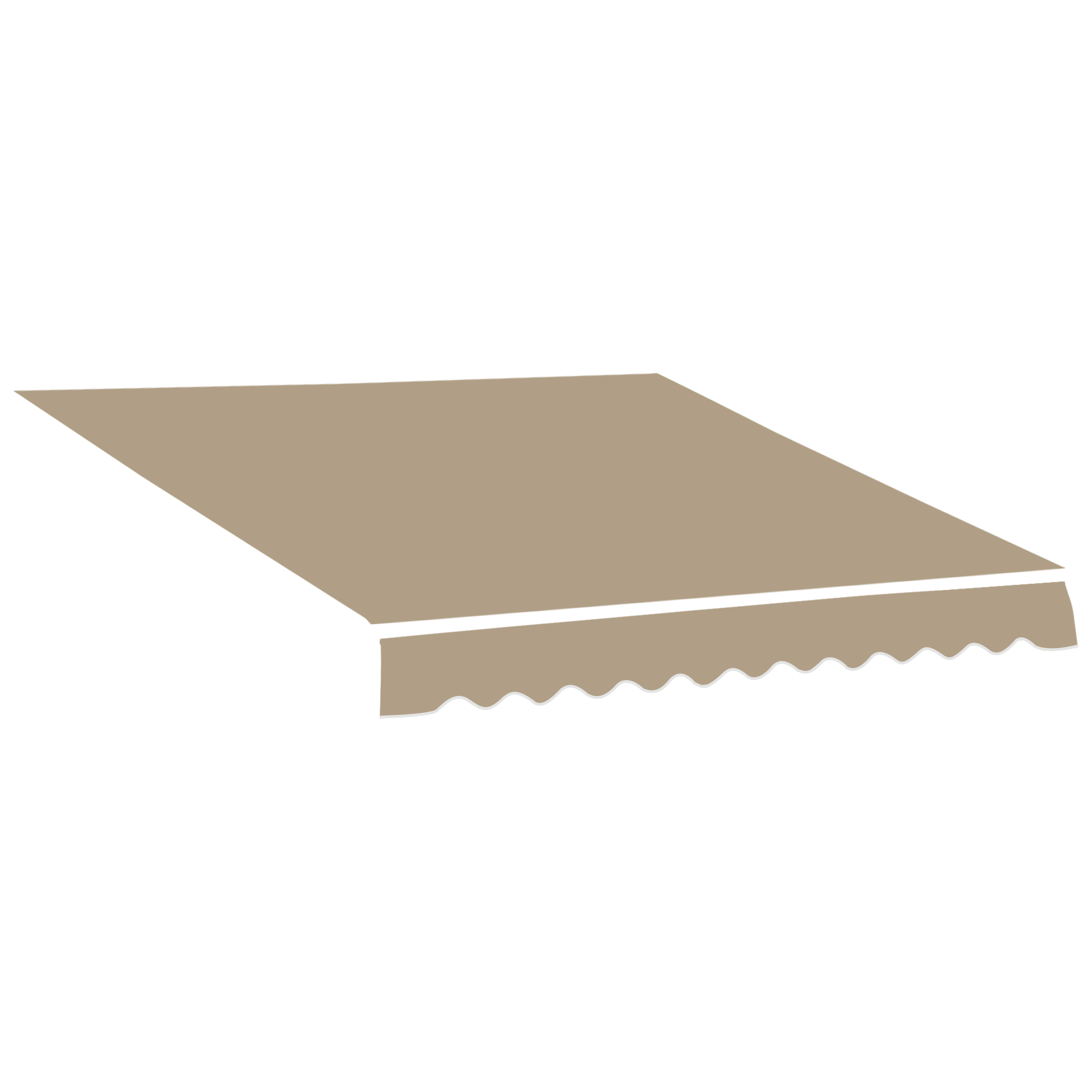 Outsunny Prelată de Schimb pentru Copertină Retractabilă, Material Poliester Anti-UV, pentru Terasă, 4x2.5m, Bej | Aosom Romania Outsunny Prelată de Schimb pentru Copertină Retractabilă, Material Poliester Anti-UV, pentru Terasă, 4x2.5m, Bej | Aosom Romania