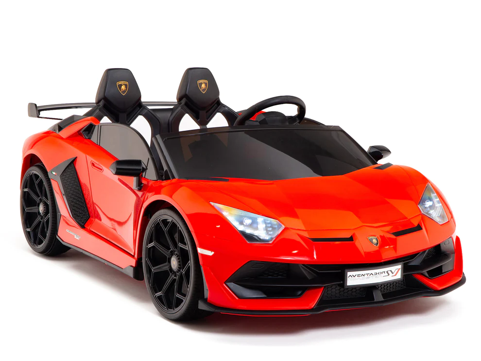 Masinuta electrica Lamborghini SVJ cu 2 locuri, 24V, 500W, echipata Premium, Drift Edition, rosu Masinuta electrica Lamborghini SVJ cu 2 locuri, 24V, 500W, echipata Premium, Drift Edition, rosu