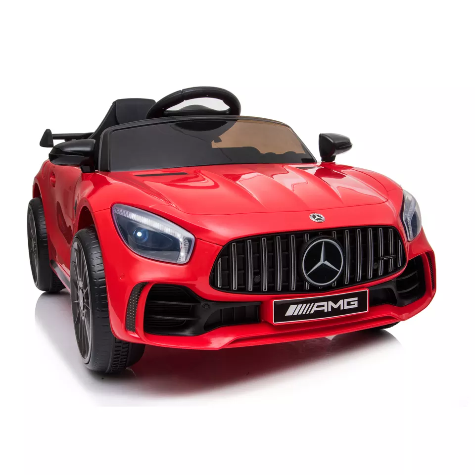 Masinuta electrica pentru copii Mercedes-Benz AMG GT-R 50W 12V culoare Rosie Masinuta electrica pentru copii Mercedes-Benz AMG GT-R 50W 12V culoare Rosie