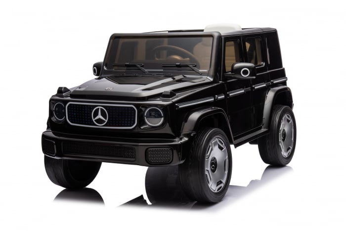 Masinuta electrica pentru copii, Mercedes EQG 140W 12V 9Ah, Premium, culoare Neagra Masinuta electrica pentru copii, Mercedes EQG 140W 12V 9Ah, Premium, culoare Neagra