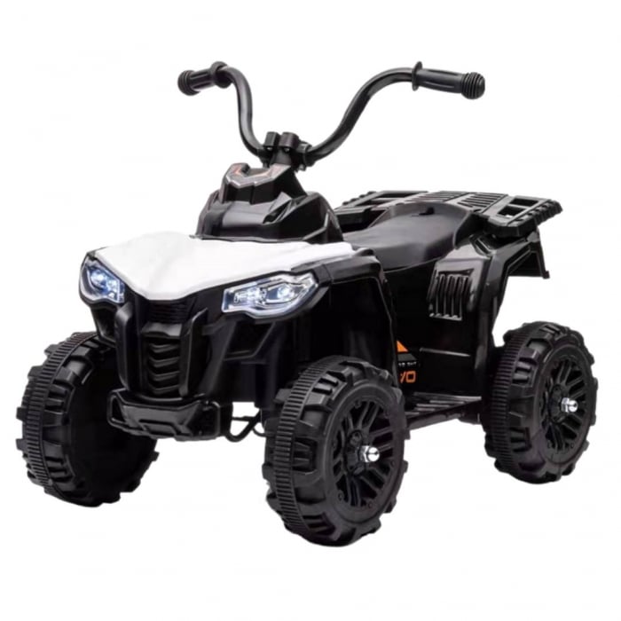Mini atv electric pentru copii Kinderauto Glory 25W 6V, standard, alb Mini atv electric pentru copii Kinderauto Glory 25W 6V, standard, alb