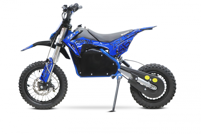 Motocicleta electrica Eco Serval PRIME 1200W 12 10 48V 15Ah Lithiu ION, culoare albastra Motocicleta electrica Eco Serval PRIME 1200W 12 10 48V 15Ah Lithiu ION, culoare albastra