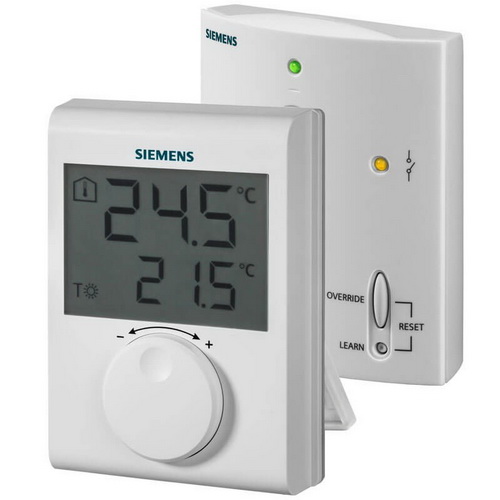 Termostat digital neprogramabil fara fir Siemens RDH100RF