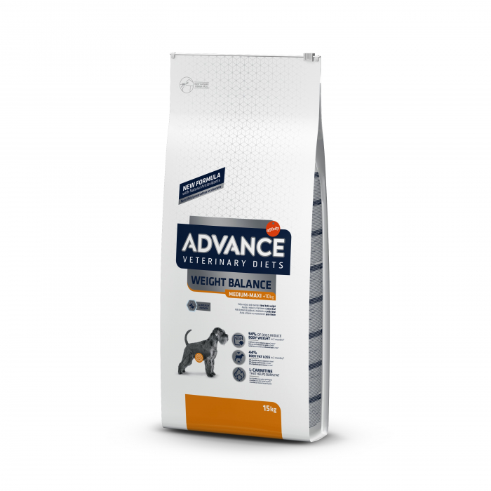 Advance dog Weight balance medium-maxi Controlul greutatii - 15 kg Advance dog Weight balance medium-maxi Controlul greutatii - 15 kg