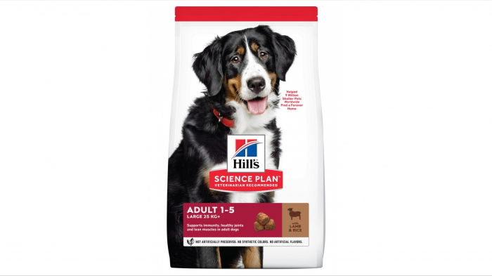 Hill s SP Adult Medium Breed hrana pentru caini cu miel si orez, 2.5 kg