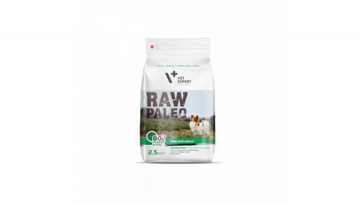 Hrana Uscata, Raw Paleo Mini Adult 2.5 kg