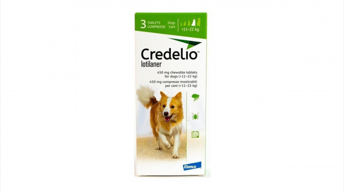 Credelio 450 mg caini (11 - 22 kg) - 3 tablete