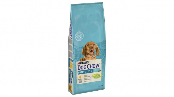 Dog Chow Puppy cu Pui, 14 kg