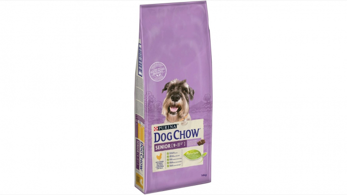 Dog Chow Senior cu Pui 14 kg