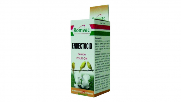 ENDECTOCID Solutie spot, on, Romvac, 10 ml