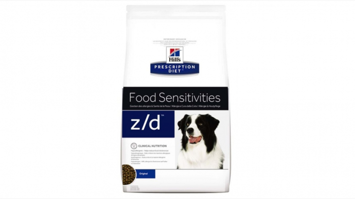 Hill s PD z d Food Sensitivities hrana pentru caini hipoalergenica 3 kg Hill s PD z d Food Sensitivities hrana pentru caini hipoalergenica 3 kg