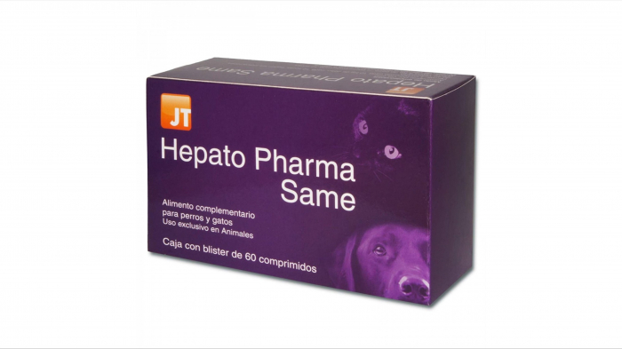 JT - HEPATO PHARMA SAME pentru caini si pisici, 60 TABLETE-delistat