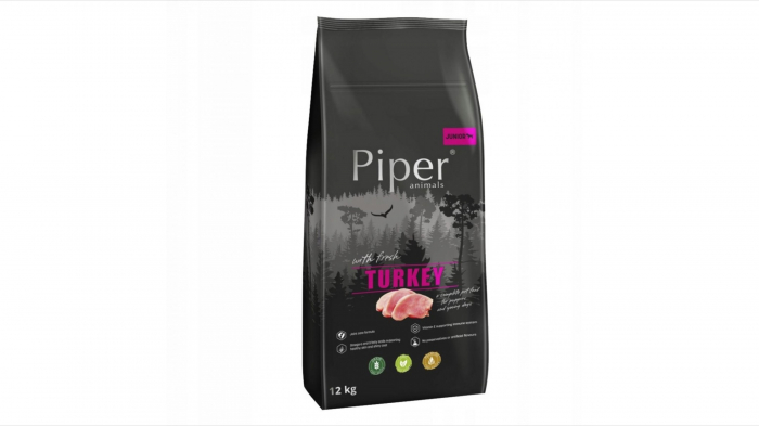 Piper Junior Dog, curcan, 12 kg