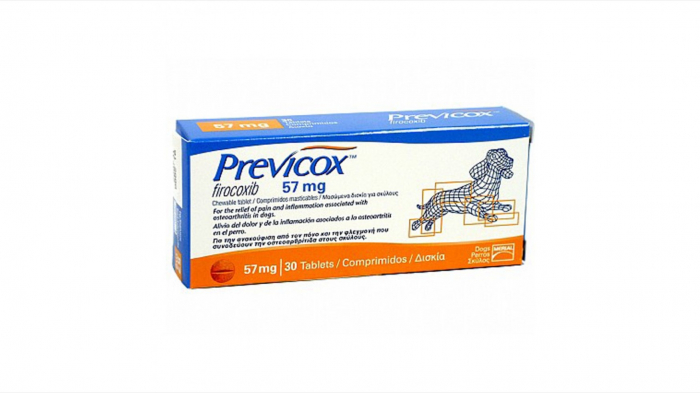 Previcox 57 mg 30 tablete masticabile pentru caini