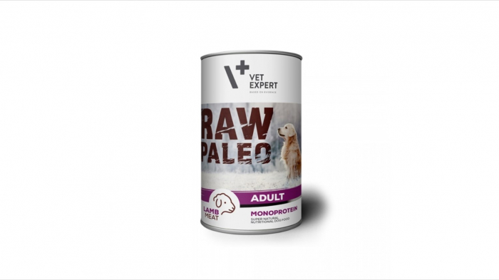 Hrana umeda, RAW PALEO Light, adult, miel, 400 g