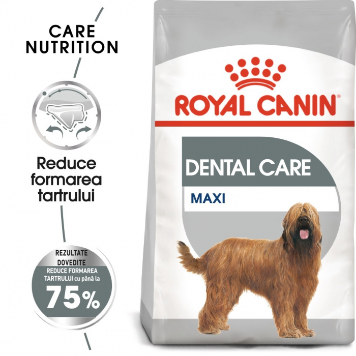 Royal Canin Maxi Dental Care Adult, hrana uscata caini, pentru dinti sanatosi, 3kg delistat Royal Canin Maxi Dental Care Adult, hrana uscata caini, pentru dinti sanatosi, 3kg delistat