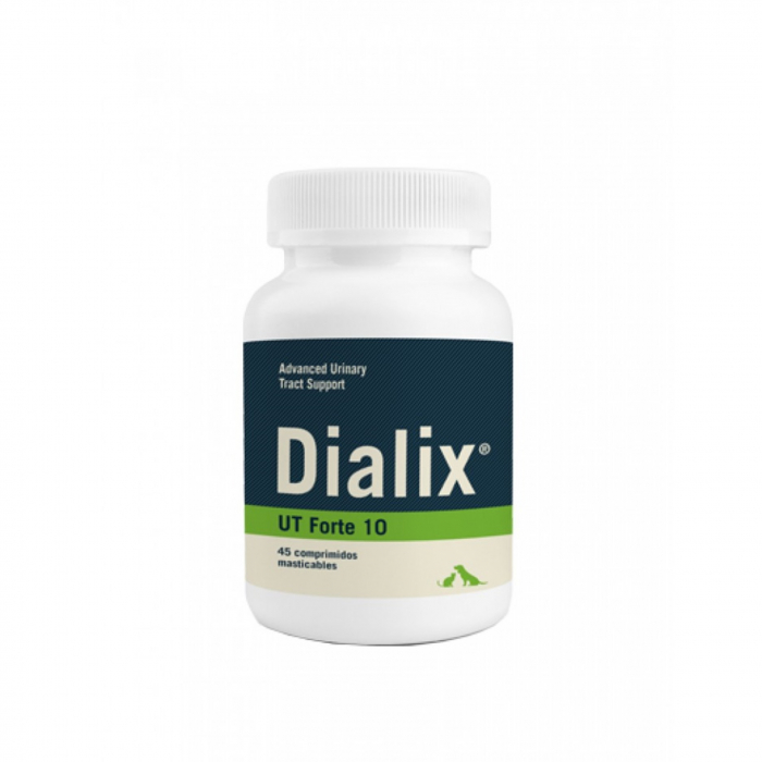 Supliment dietetic complet pentru managementul struvitilor si al afectiunilor tractului urinar inferior DIALIX UT Forte 10, VetNova, 45 tabs Supliment dietetic complet pentru managementul struvitilor si al afectiunilor tractului urinar inferior DIALIX UT Forte 10, VetNova, 45 tabs