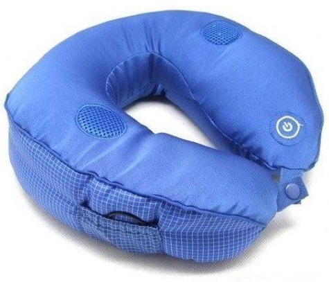 Perna masaj cu vibratii si muzica Neck Massage Pillow