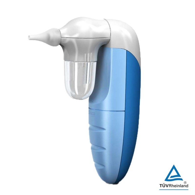 Aspirator nazal, Haxe, Electric, Cu 12 melodii, Include 3 varfuri adaptabile varstei, Albastru Aspirator nazal, Haxe, Electric, Cu 12 melodii, Include 3 varfuri adaptabile varstei, Albastru