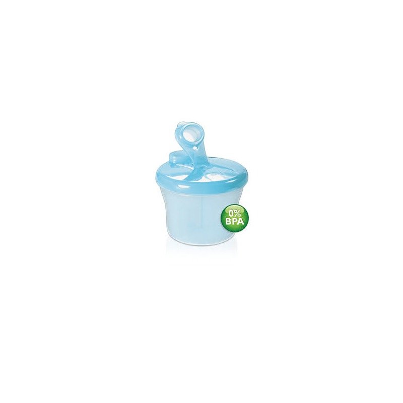 Dozator lapte praf, Philips Avent, Capacitate 3 mese de 260ml, Stocare, Albastru Dozator lapte praf, Philips Avent, Capacitate 3 mese de 260ml, Stocare, Albastru