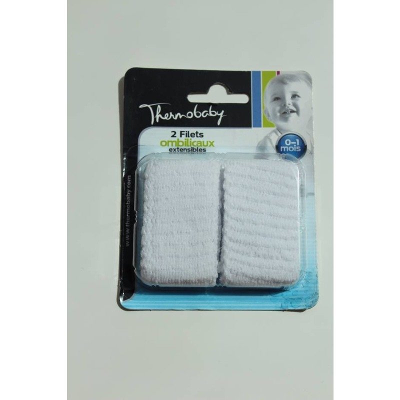 Set, Thermobaby, 2 buc, Fese ombilicale pentru nou-nascuti, 16x4 cm, Alb Set, Thermobaby, 2 buc, Fese ombilicale pentru nou-nascuti, 16x4 cm, Alb