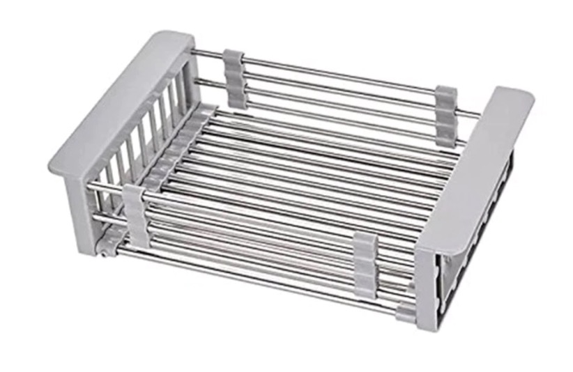 Vesela Multifunctionala Extensibila 30-44 x 21.5 x 9 cm Inox si Polipropilena