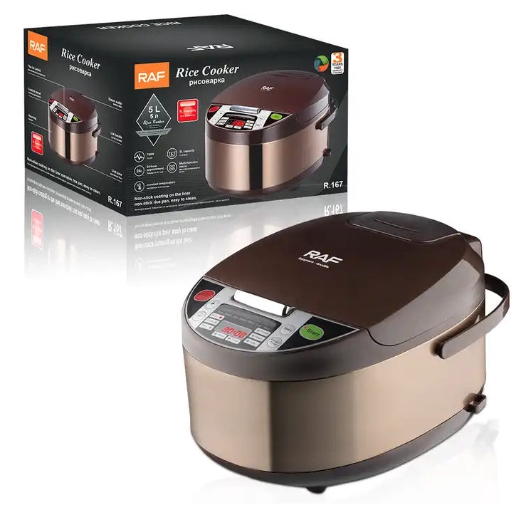 Aparat pentru gatit orez Raf R167 Rice Cooker Capacitate 5L putere 700W