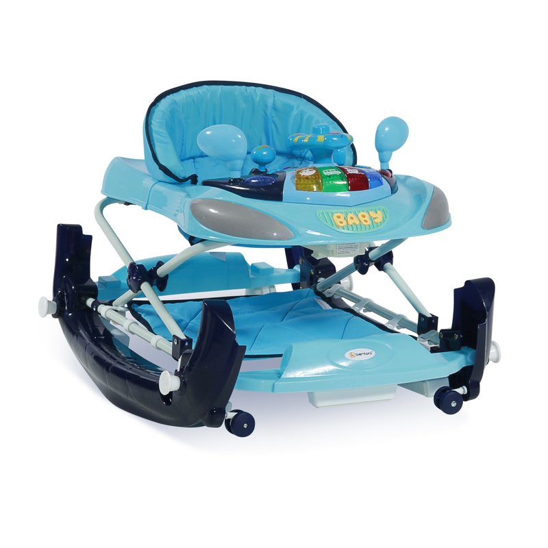 Bertoni - Premergator leagan W1224CE cu eurobaza sezut complet reglabil Dark Blue Bertoni - Premergator leagan W1224CE cu eurobaza sezut complet reglabil Dark Blue