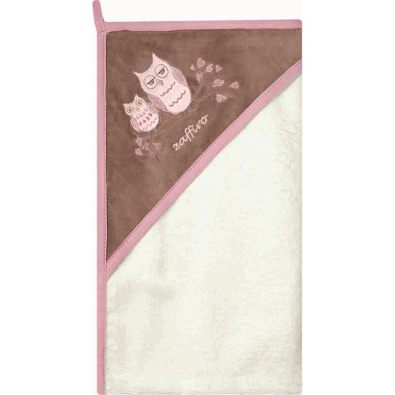 Prosop de baie cu gluga imprimeu velur 80 x 80 cm Womar Zaffiro AN-OW-01 Prosop de baie cu gluga imprimeu velur 80 x 80 cm Womar Zaffiro AN-OW-01
